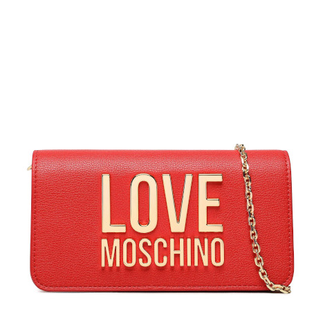 Czerwona torebka z łańcuszkiem Love Mochino w Modivo